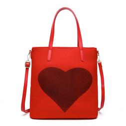 Big Heart Fashion Handbag Tote!  Cute Bag for Girls and Teen