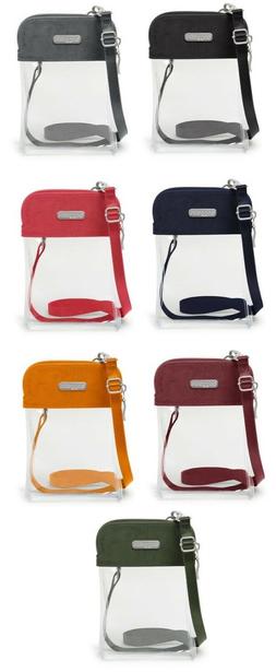 Baggallini CBR358 Clear Event Compliant Bryant Crossbody Bag