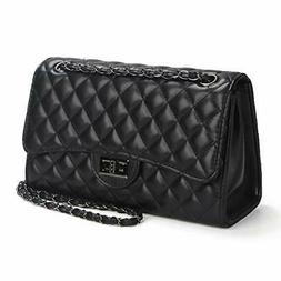 Crossbody Quilted Purse Shoulder Bag for Women 