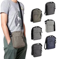 Men Travel Passport Shoulder Bag Cross Body Sling Chest Bag 
