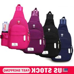 Men Women Nylon Crossbody Shoulder Chest Cycle Sling Bag Dai