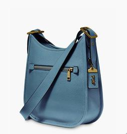 NWT COACH $395 EMERY PACIFIC BLUE LEATHER CROSSBODY BAG