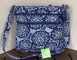Vera Bradley Petal Splash Triple ZIP Hipster Crossbody Bag 1