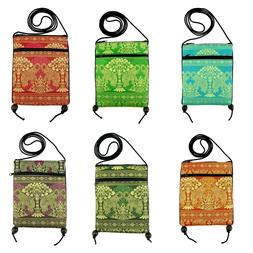 Smart Phone Pouch Thai Elephant Shoulder Bag Small Crossbody
