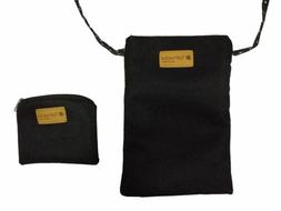 Tainada Triple Zip Roomy Crossbody Phone Travel Wallet Pouch