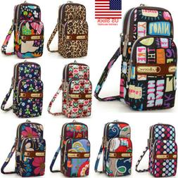 US Multi-color Small Cross Body Purse for Womens Shoulder Ba