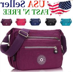 Waterproof Messenger Cross Body Ladies Handbag Bag Shoulder 