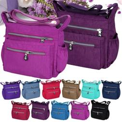 Nylon Waterproof Crossbody Bag For School